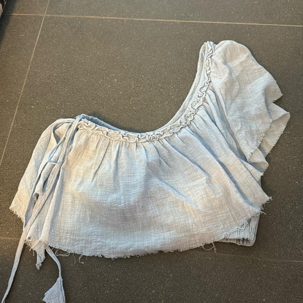 Off the shoulder Skylar and Madison shirt